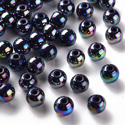 Opaque Acrylic Beads LS-MACR-S370-D8mm-A19-1