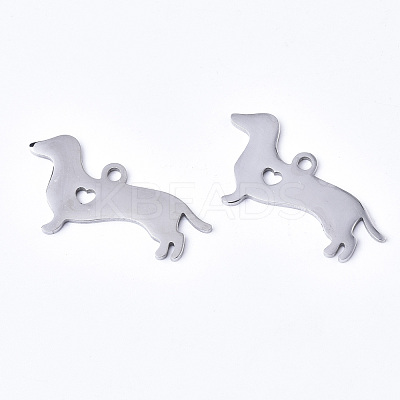 Tarnish Resistant 304 Stainless Steel Pendants X-STAS-N087-33-1