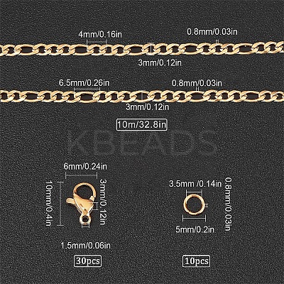 DIY Chain Necklace Bracelet Making Kits DIY-SC0019-60-1