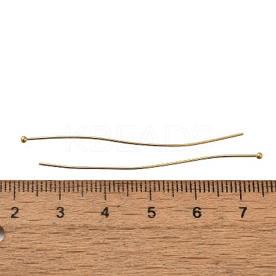 Brass Ball Head Pins KK-H502-03I-G-1