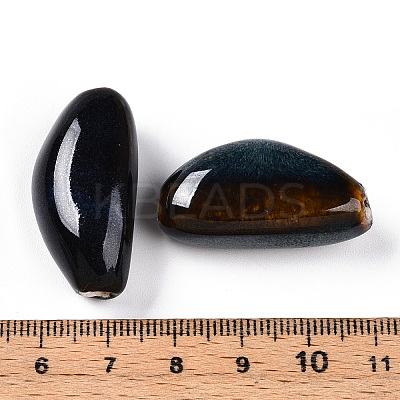 Handmade Porcelain Beads PORC-N008-08P-1