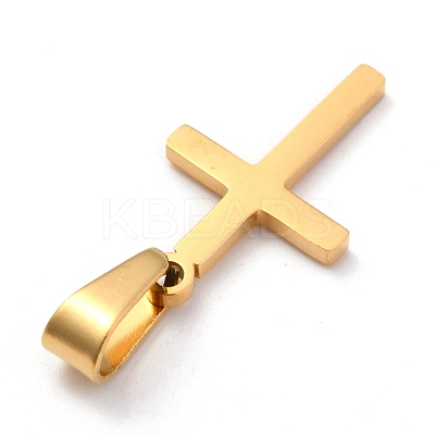 304 Stainless Steel Pendants STAS-P253-09G-1