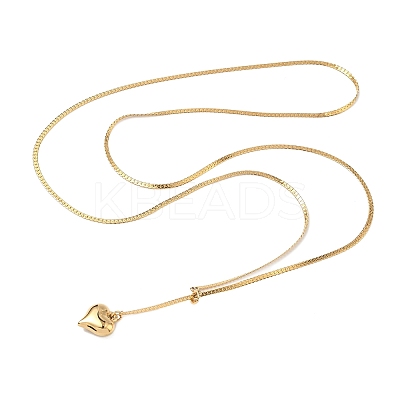 304 Stainless Steel Pendant Necklaces NJEW-D343-03G-1