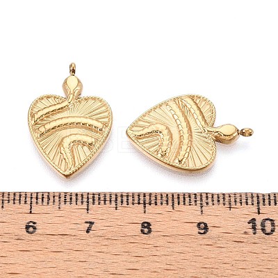 304 Stainless Steel Pendants STAS-N109-181G-1