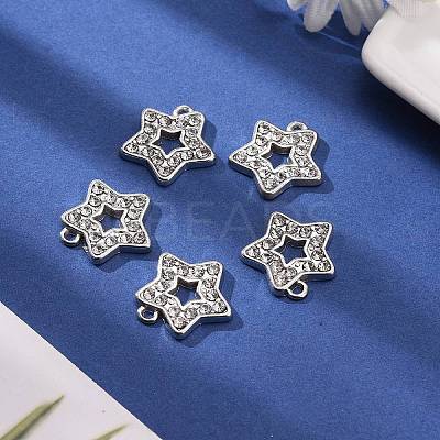 Alloy Rhinestone Pendants LS-RSB210-1-1