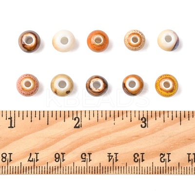68Pcs 9 Colors Handmade Porcelain Beads PORC-FS0001-23B-1