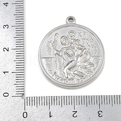 304 Stainless Steel Pendants STAS-K311-04P-1