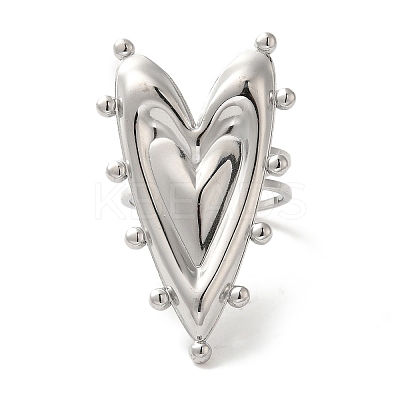 304 Stainless Steel Finger Rings RJEW-C109-05P-1