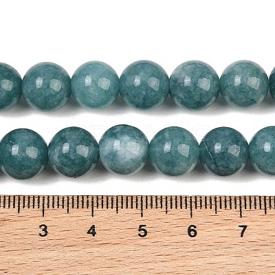 Natural Dyed White Jade Beads Strands GG-CBAEB22-B01-10mm-04-1