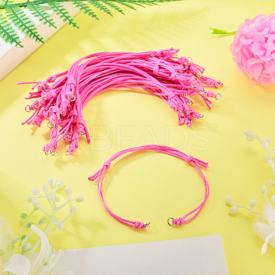 20Pcs Waxed Polyester Cord Bracelet Making AJEW-TAC00093-1