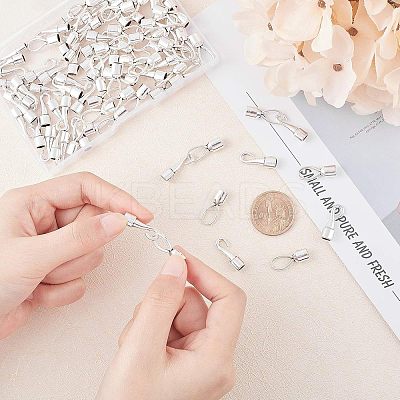Tibetan Style Alloy Hook and S-Hook Clasps PALLOY-FH0001-27-RS-1