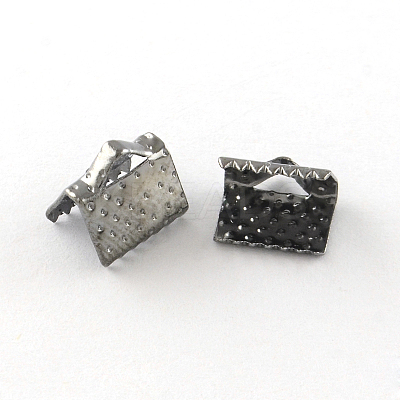 Iron Ribbon Crimp Ends IFIN-ZX025-B-1