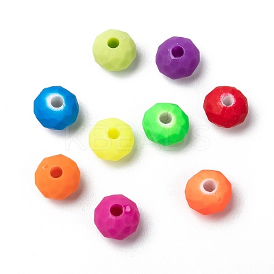 Fluorescent Acrylic Beads MACR-S181-8mm-M-1