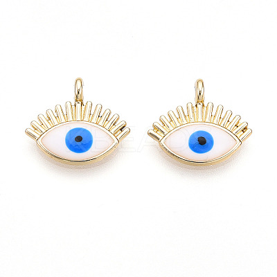 Alloy Enamel Pendants ENAM-T020-109A-1
