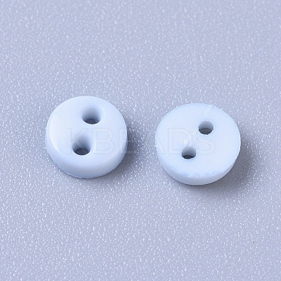 Nylon Tiny Button X-BUTT-WH0014-28A-1