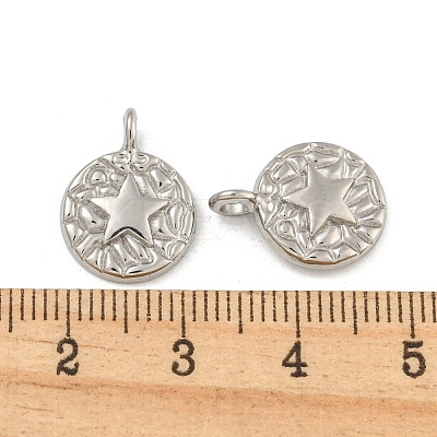 Non-Tarnish 304 Stainless Steel Pendants STAS-N103-136P-1