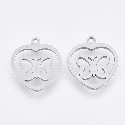 Non-Tarnish 201 Stainless Steel Pendants LS-STAS-T044-135P-1