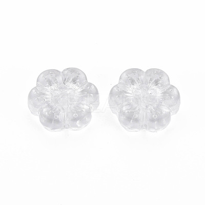 Transparent Acrylic Beads X-TACR-T003-34-1