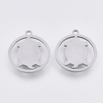 Non-Tarnish 201 Stainless Steel Pendants STAS-T044-88P-1