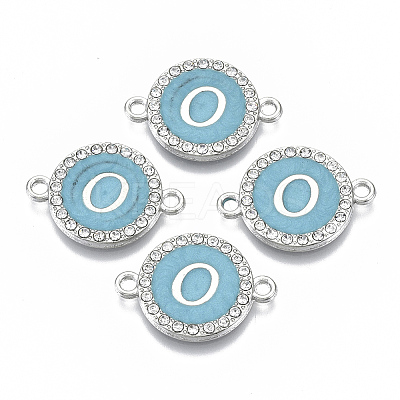 Alloy Enamel Links Connectors LS-ENAM-TAC0003-01S-06O-1