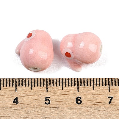 Handmade Porcelain Beads PORC-R003-04B-1