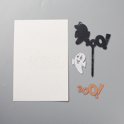 Acrylic Ghost Cake Insert Card Decoration DIY-H109-21-1