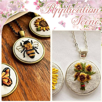 20 Boxs Wood Embroidery Hoops EMBR-SC0001-04B-1