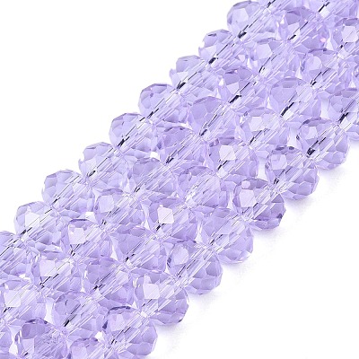 Glass Beads Strands EGLA-A034-T10mm-D28-1