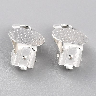 304 Stainless Steel Clip-on Earring Findings STAS-Y001-05S-1