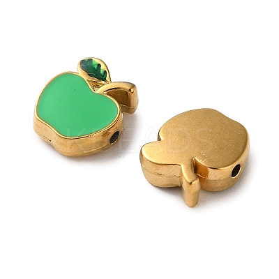 304 Stainless Steel Enamel Charms STAS-B100-06G-01-1