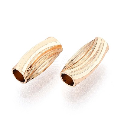 Brass Spacer Beads KK-T075-53G-1