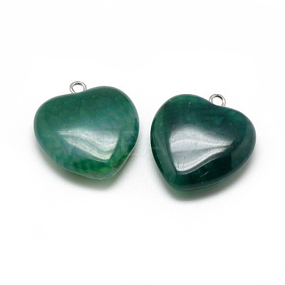 Natural Brazilian Agate Pendants G-S262-01C-1
