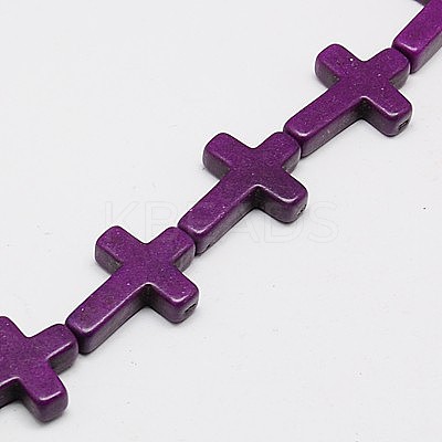 Synthetic Turquoise Beads Strands LS-TURQ-G112-15x20mm-02-1
