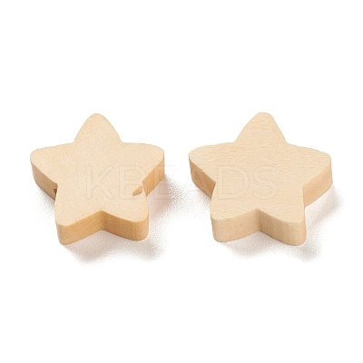 Natural Maple Wood Beads WOOD-M007-12-1