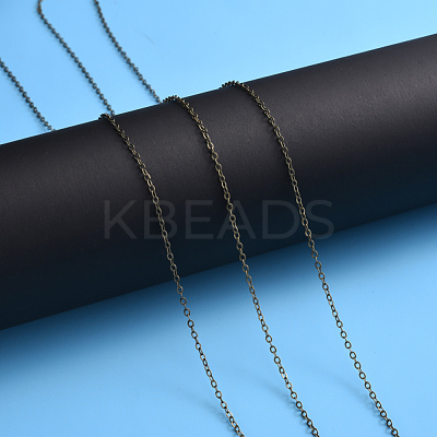 Brass Cable Chains CHC-T008-06A-AB-1