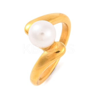 Ion Plating(IP) 304 Stainless Steel Finger Rings for Women RJEW-S414-42B-G-1