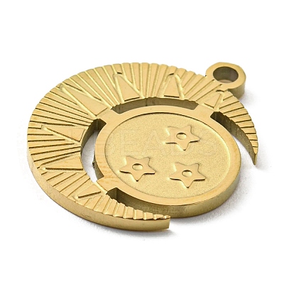 Ion Plating(IP) 316L Surgical Stainless Steel Pendants STAS-M317-12G-1