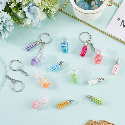 DIY Jewerly Keychain Kits DIY-SC0030-05-1