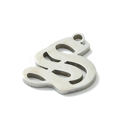 Non-Tarnish 201 Stainless Steel Pendants STAS-B055-01P-S-1