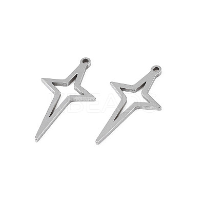 Non-Tarnish 304 Stainless Steel Pendants X-STAS-N095-099-1
