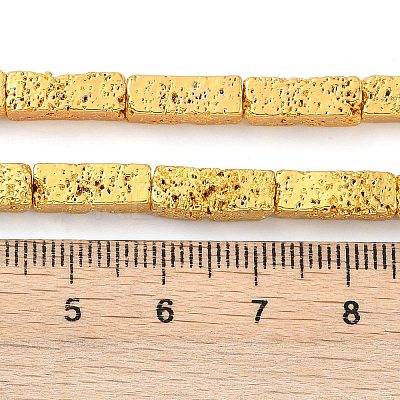 Electroplated Synthetic Non-Magnetic Hematite Beads Strands G-U003-15A-1