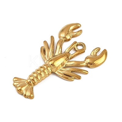 Marine Animal 304 Stainless Steel Pendants LS-STAS-K287-07A-G-1