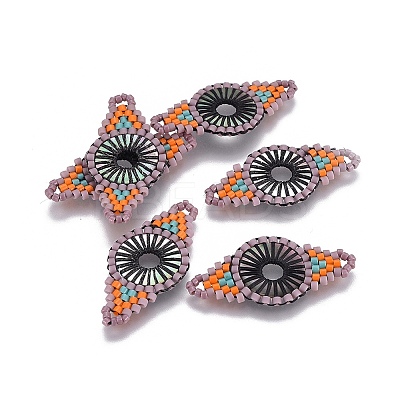 MIYUKI & TOHO Handmade Japanese Seed Beads Links SEED-E004-G15-1