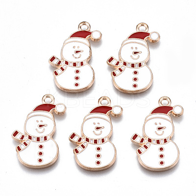 Alloy Enamel Pendants ENAM-Q442-041-RS-1