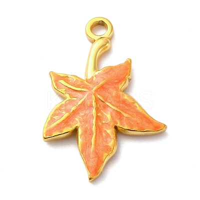 304 Stainless Steel Enamel Pendants STAS-S163-35G-01-1