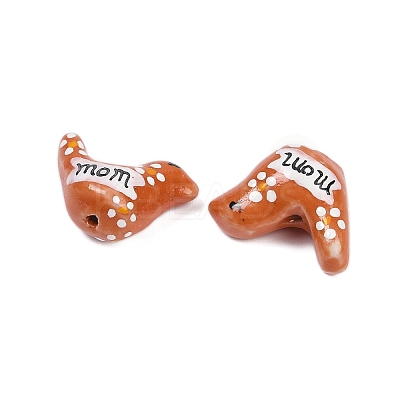 Mother's Day Handmade Porcelain Beads PORC-I029-05-1