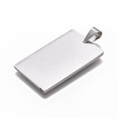 Non-Tarnish 304 Stainless Steel Pendants LS-STAS-F223-48P-1