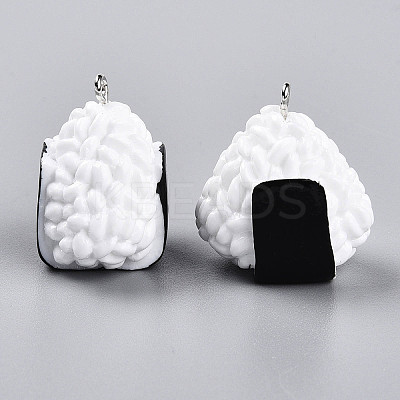 Resin Pendants X-RESI-T028-22-1