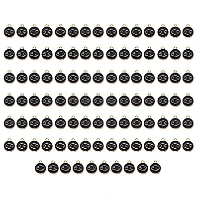 Alloy Enamel Pendants ENAM-SZ0001-28C-D-1