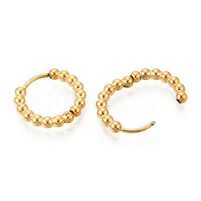 304 Stainless Steel Hoop Earrings for Women EJEW-N059-20G-1